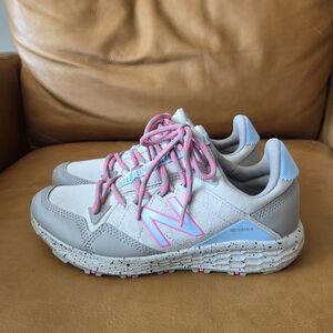 New Balance Gray and Pink CRAGTR Sneakers NWOT